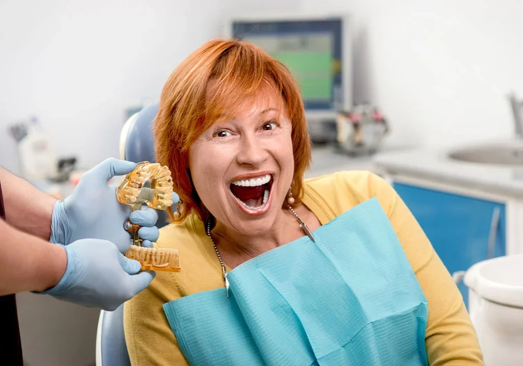 Seniors dental implant